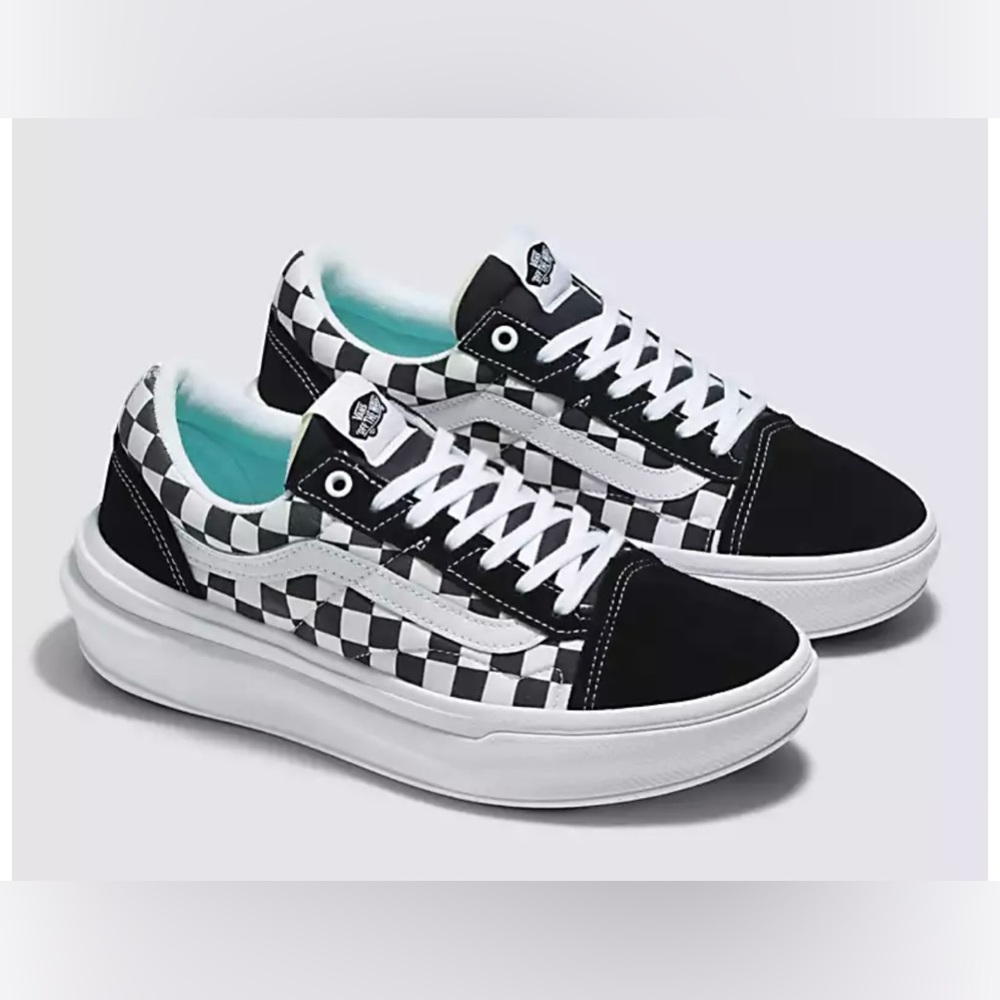 Vans Women Size 10 Old Skool Overt CC Checkerboard *Worn Once*